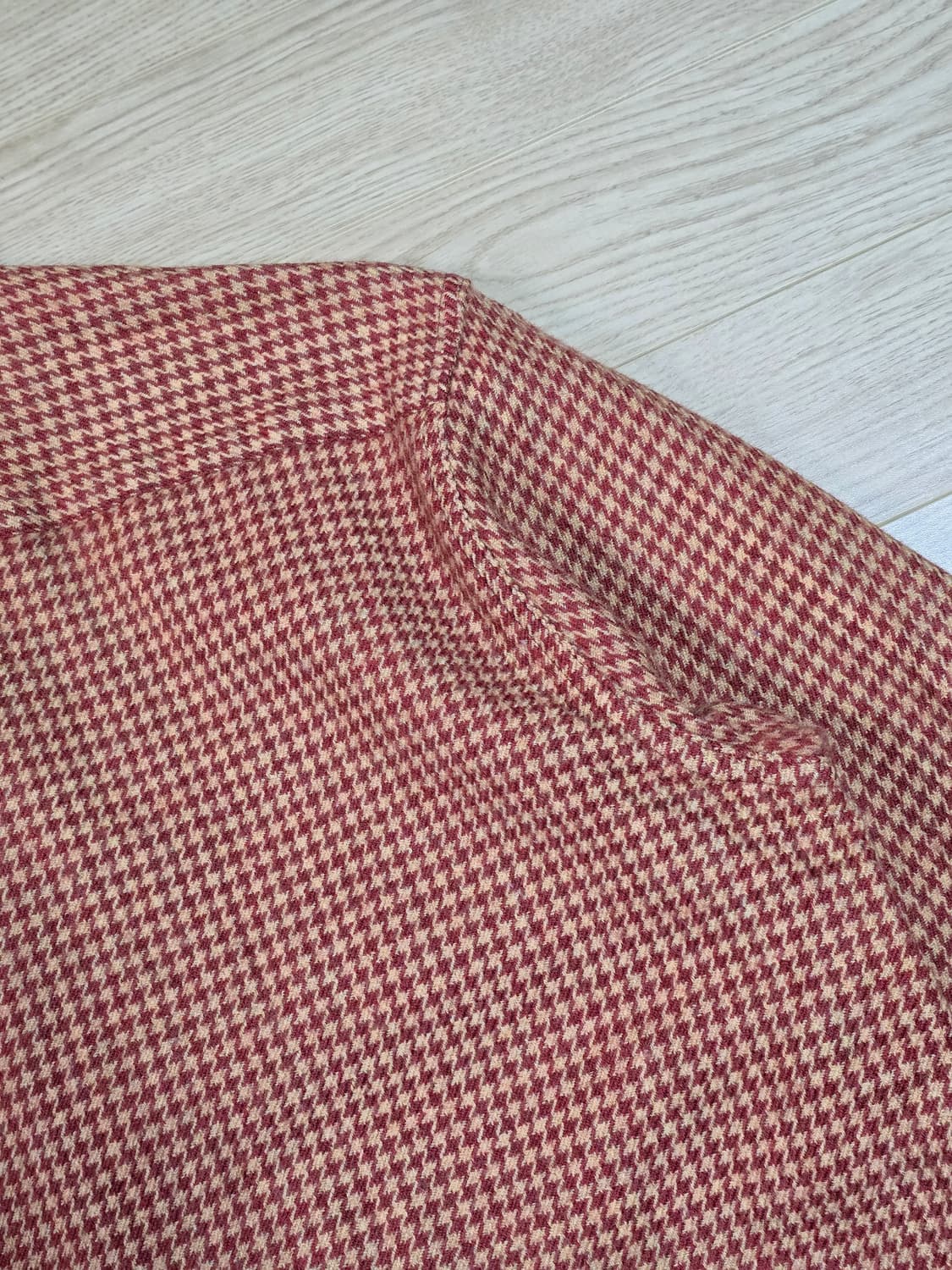 Black sign 블랙사인 울 패턴 셔츠 44 상품이미지5