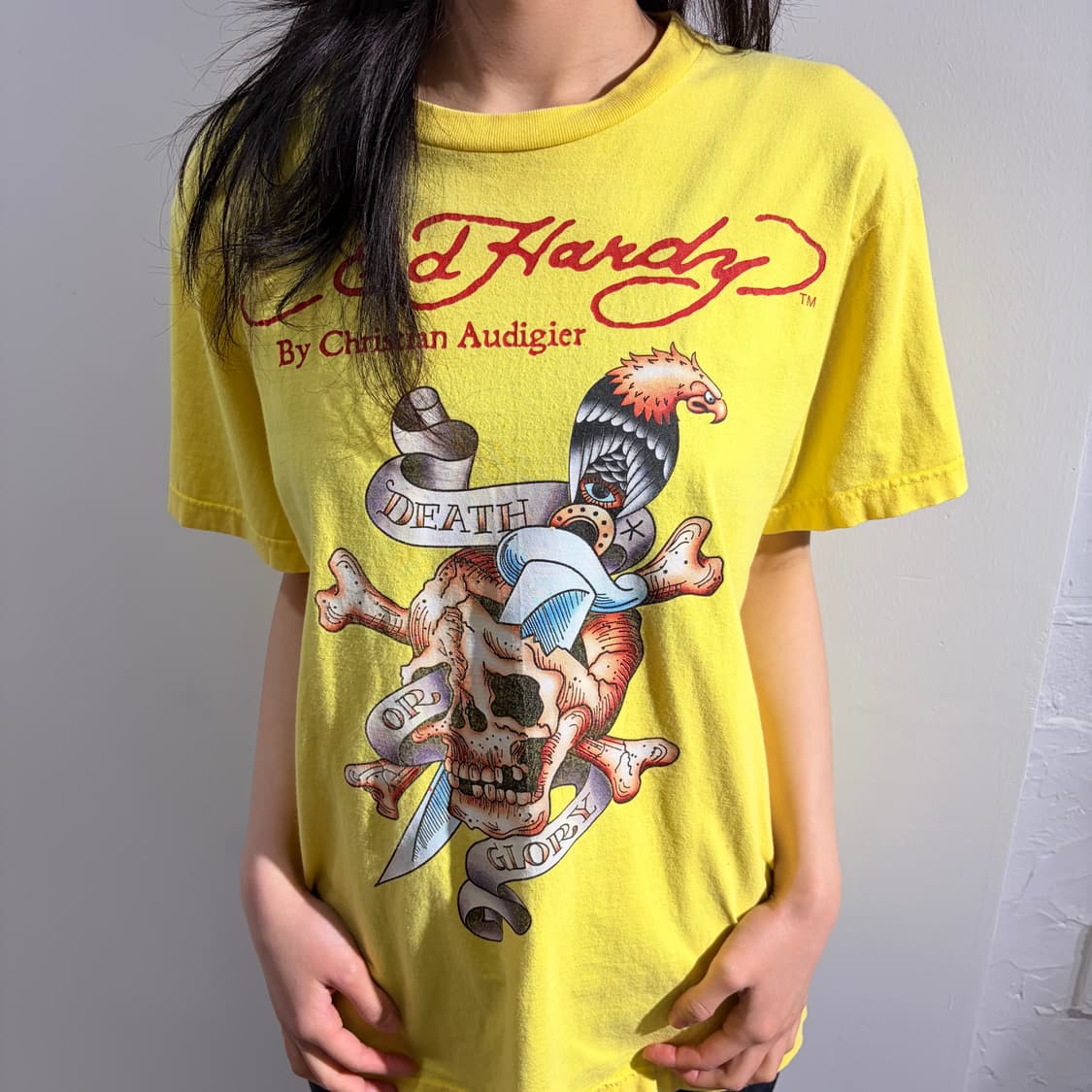 Ed Hardy 에드 하디 해골 스컬 반팔 티셔츠 상품이미지2