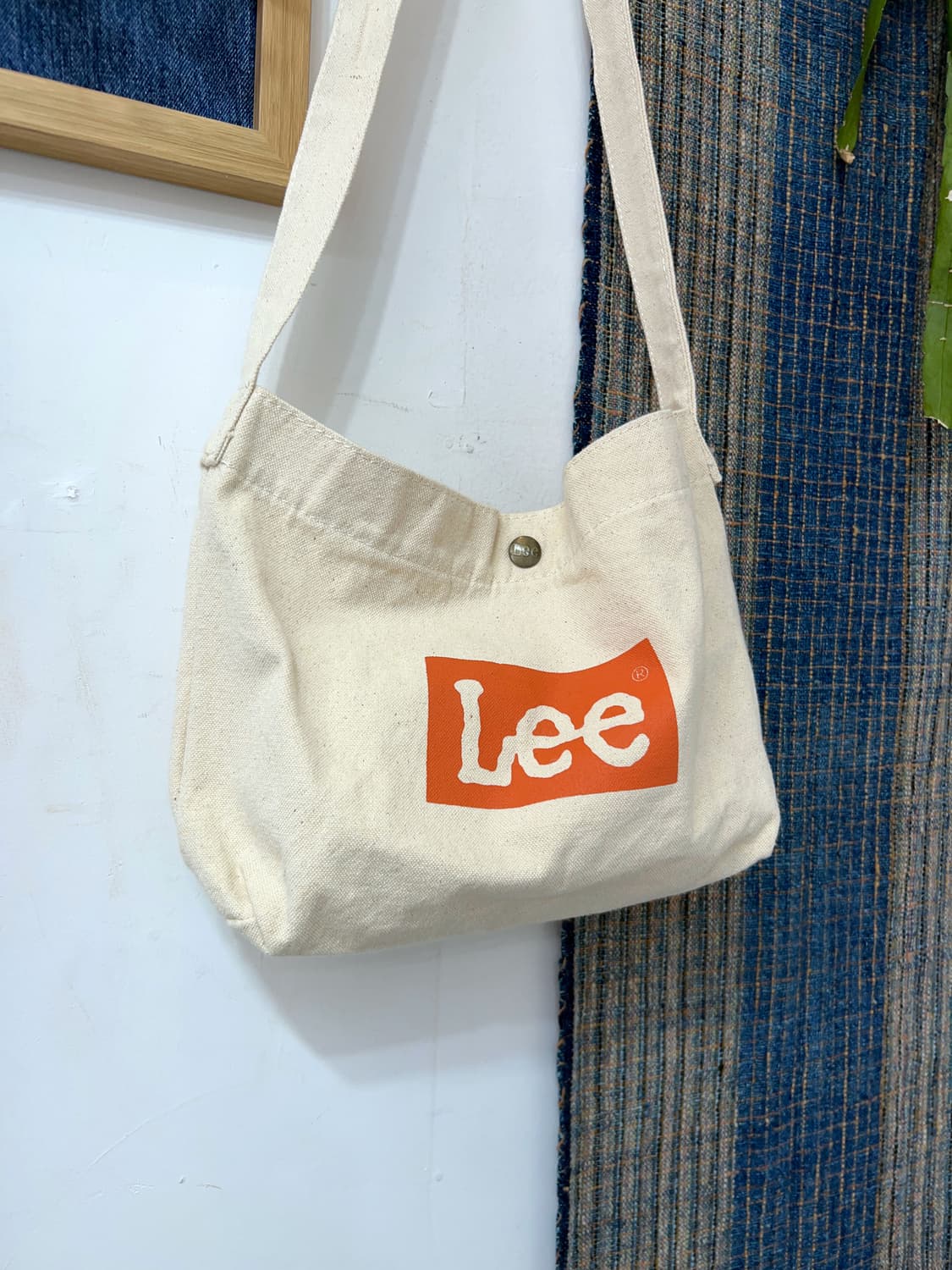 LEE X DISCOAT  Canvas Mini Shoulder Bag 상품이미지3