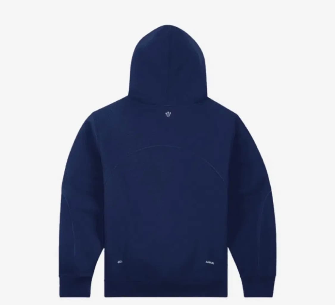 M) 녹타 x 카디널 스탁 에센셜 후드 네이비 - 아시아 상품이미지2