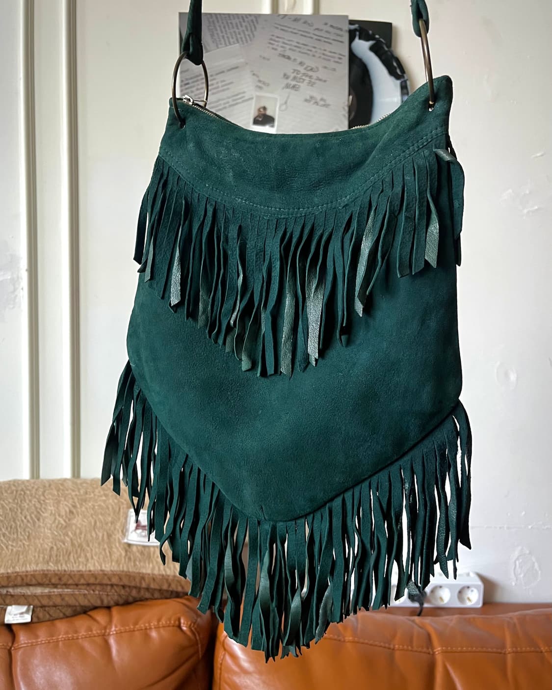 1940-50's Original Vintage Fringe Bag 상품이미지4