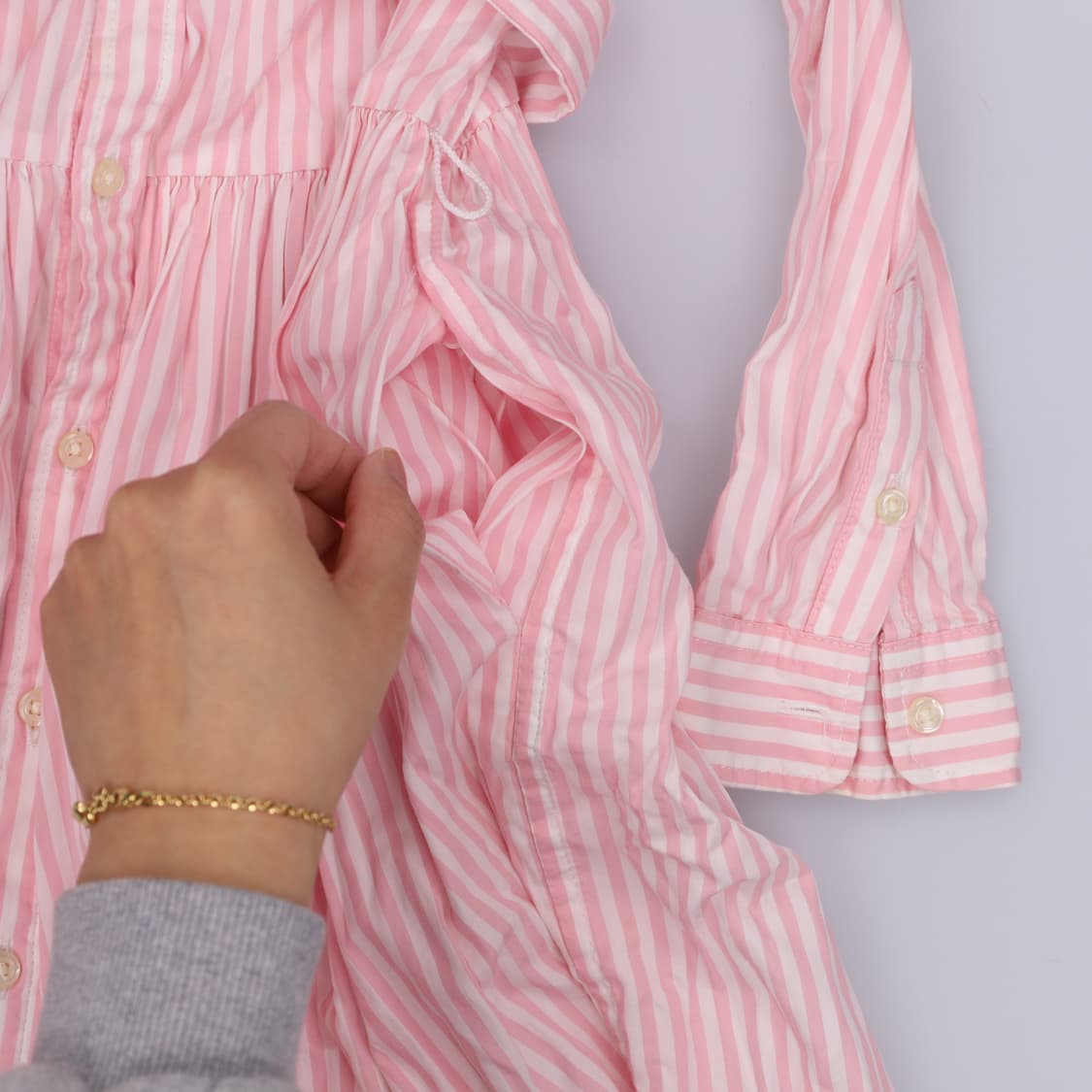 6 폴로 키즈 스트라이프 원피스 0407H1 상품이미지5