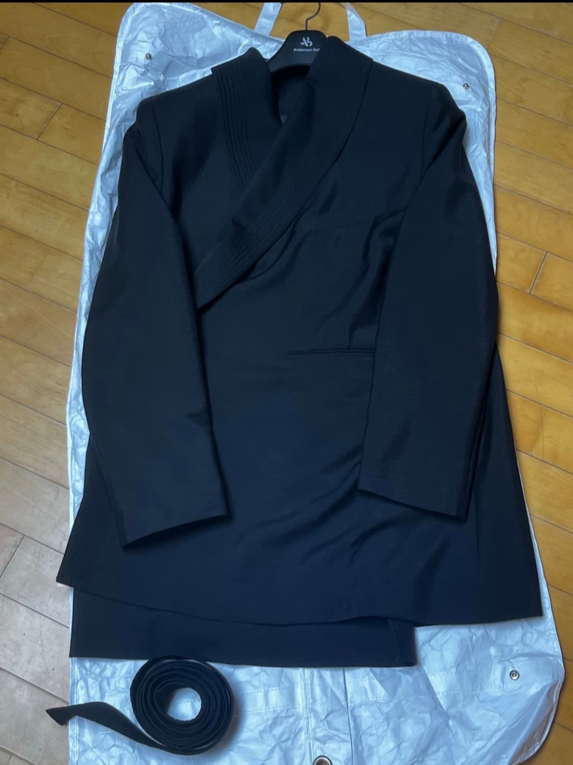 마틴로즈 트위스티드 벨티드 코트 자켓 상품이미지2