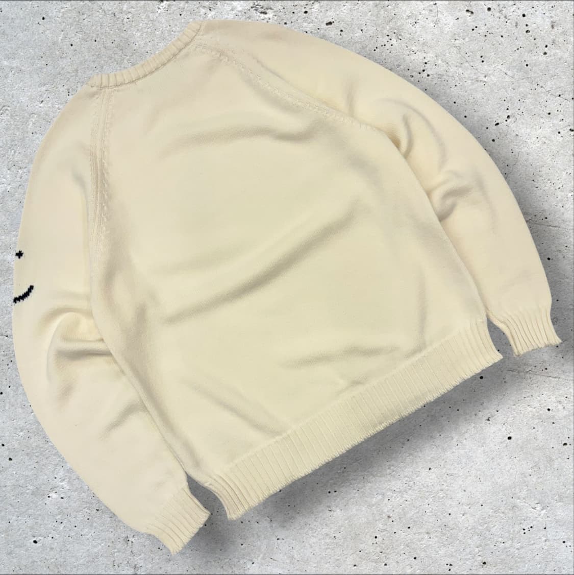 [L] 건지울른스 Guernsey 피셔맨 아이보리 니트 스웨터 D644 상품이미지2