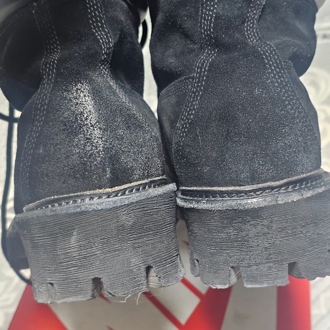 야세 1990 코만도솔 스웨이드 부츠 블랙 280 상품이미지4