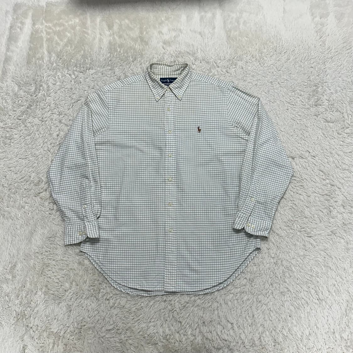 Polo Green Check Shirt  상품이미지4
