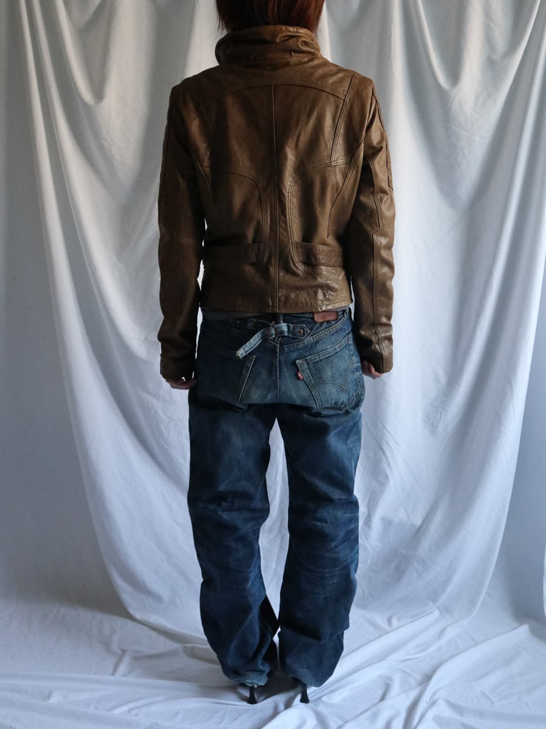 italian lambs skin leather jacket 상품이미지6