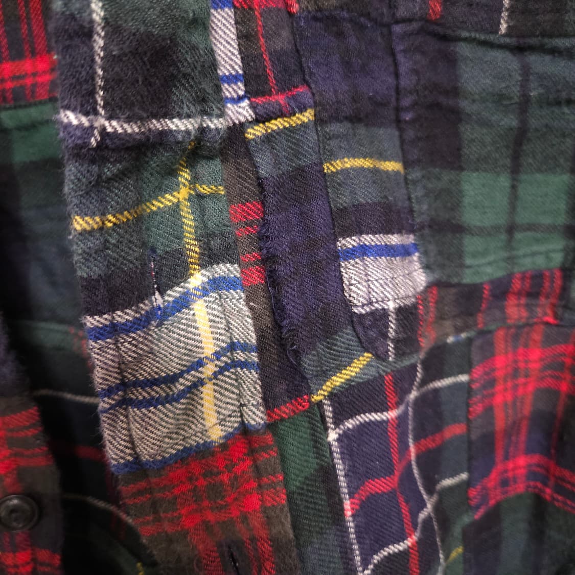 [M] 폴로 랄프로렌 패치워크 프란넬 셔츠 상품이미지3