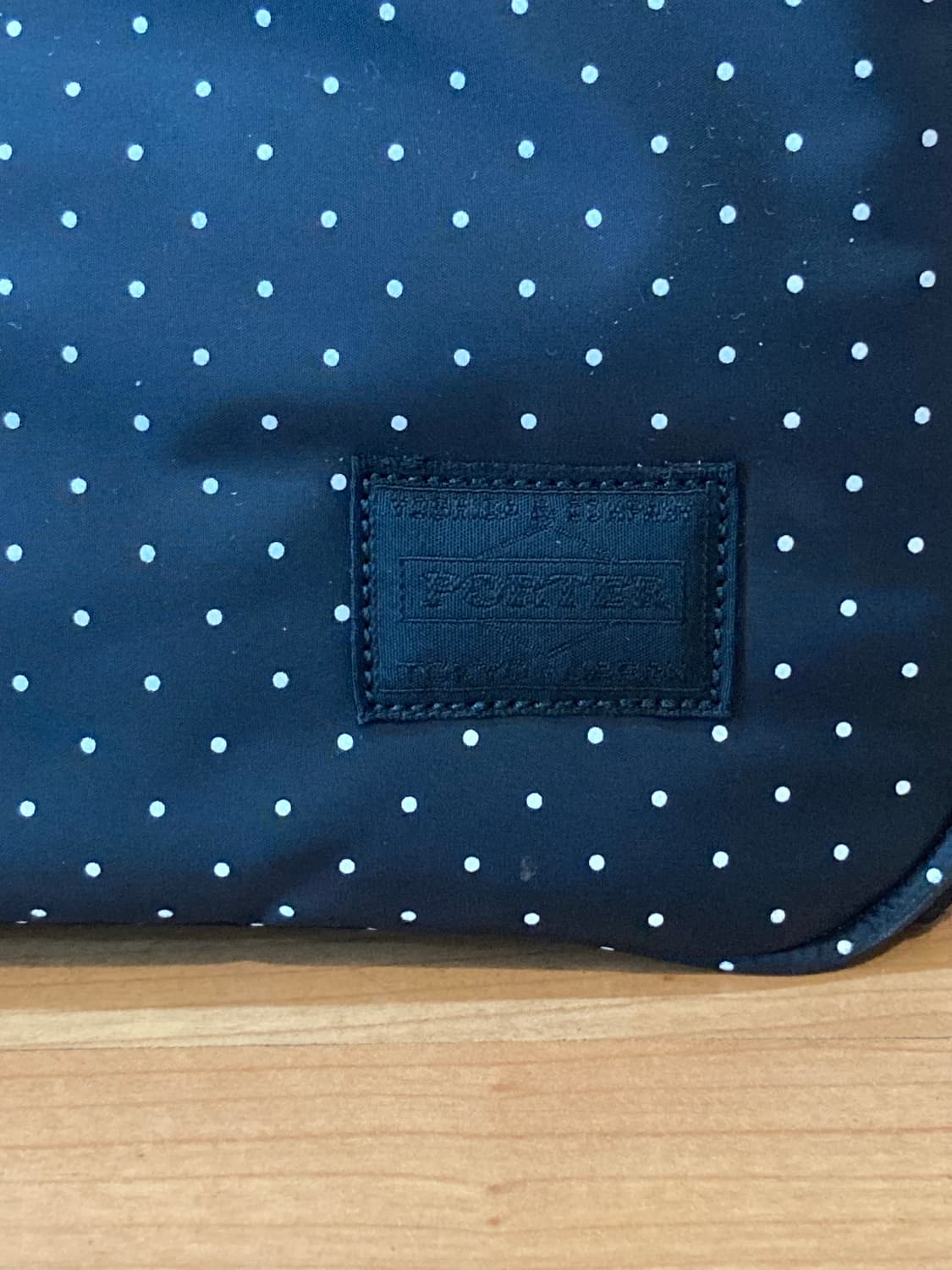 포터 porter 헤드포터 블랙뷰티 도트 땡땡이 탱커 보스톤 백 상품이미지2