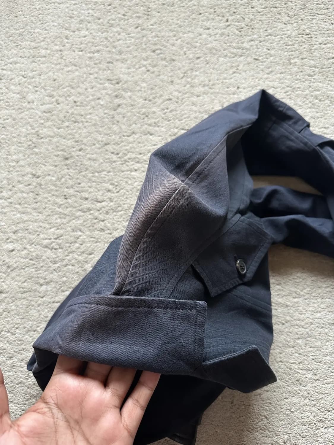 2003fw 존 갈리아노 레더 트림 자켓 상품이미지7