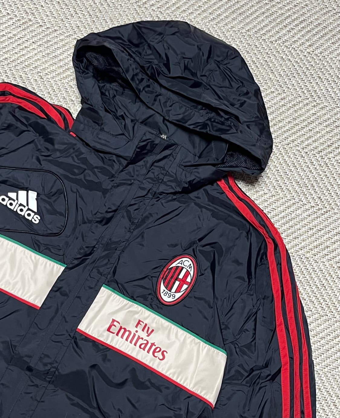 공용 아디다스 AC밀란 바람막이 윈드브레이커 L 상품이미지8