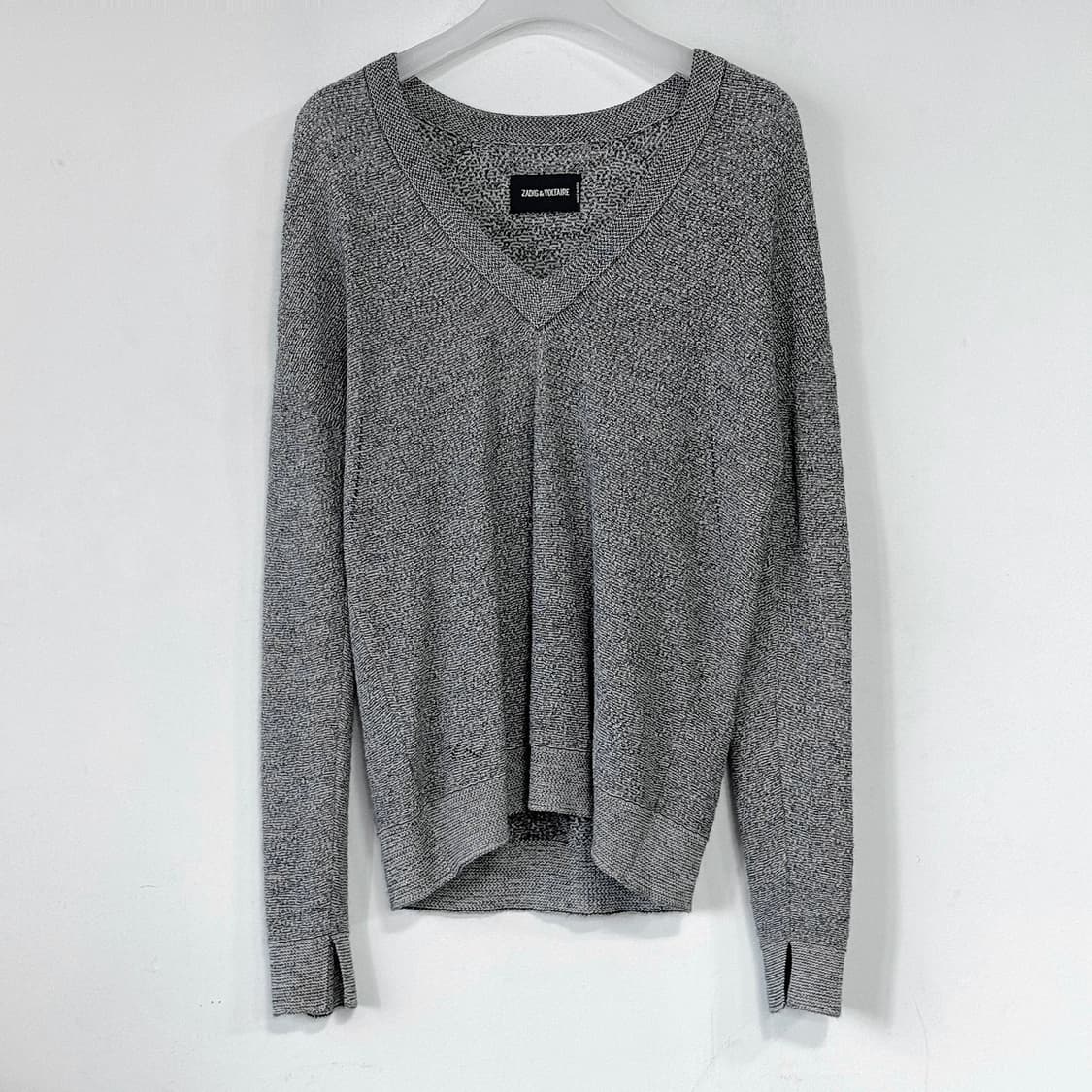 쟈딕앤볼테르 알파카 블렌드 브이넥 니트 상품이미지1