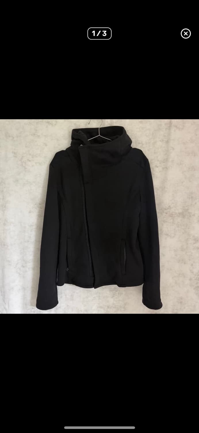 비리디 안느 사선 집업 viridi anne 상품이미지1