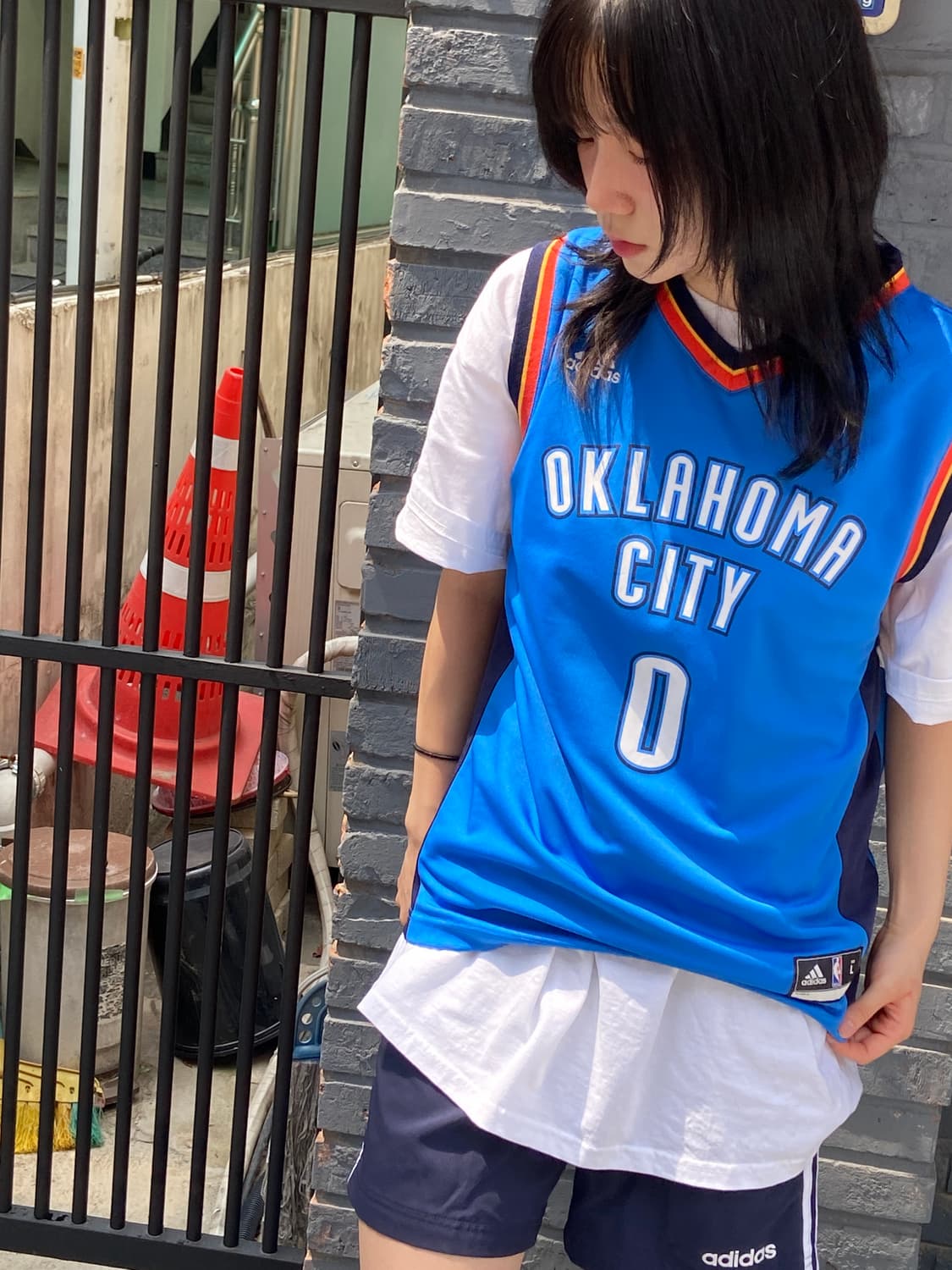 아디다스 NBA 오클라호마 웨스트브룩 져지  상품이미지3