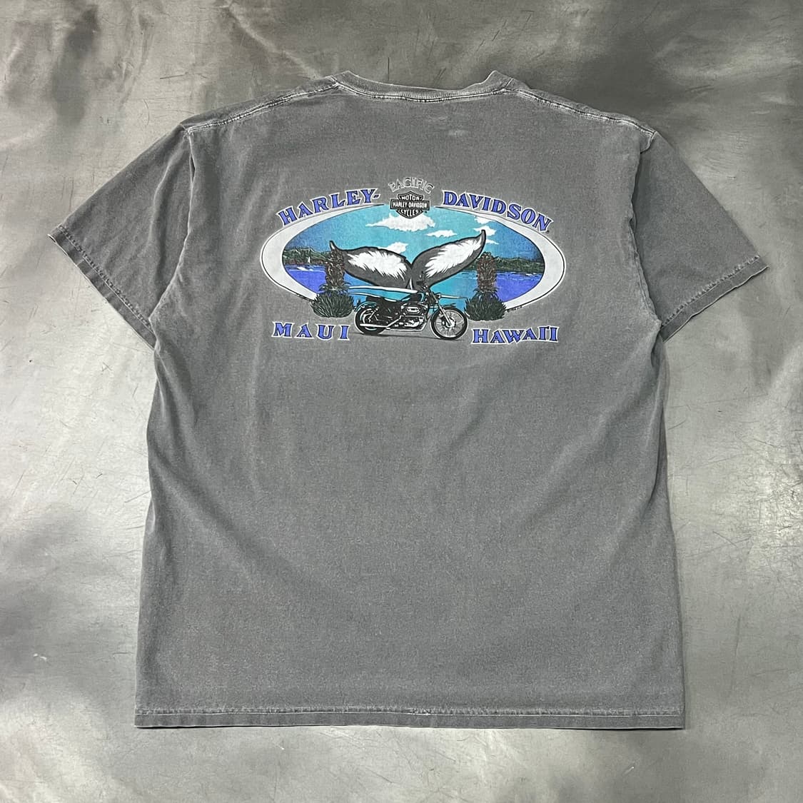  USA 90s 할리데이비슨 프린팅 반팔티 y15685 상품이미지2