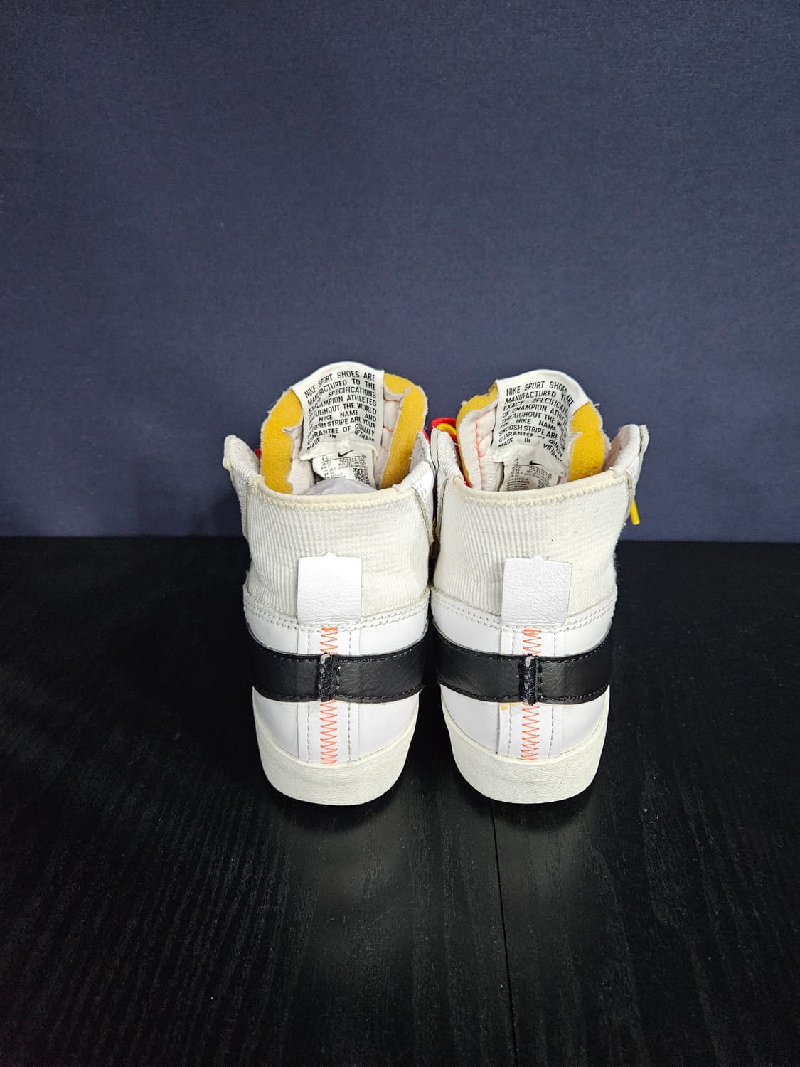 나이키 블레이저 미드 77 화이트 남성 260 하이탑 운동화  상품이미지3