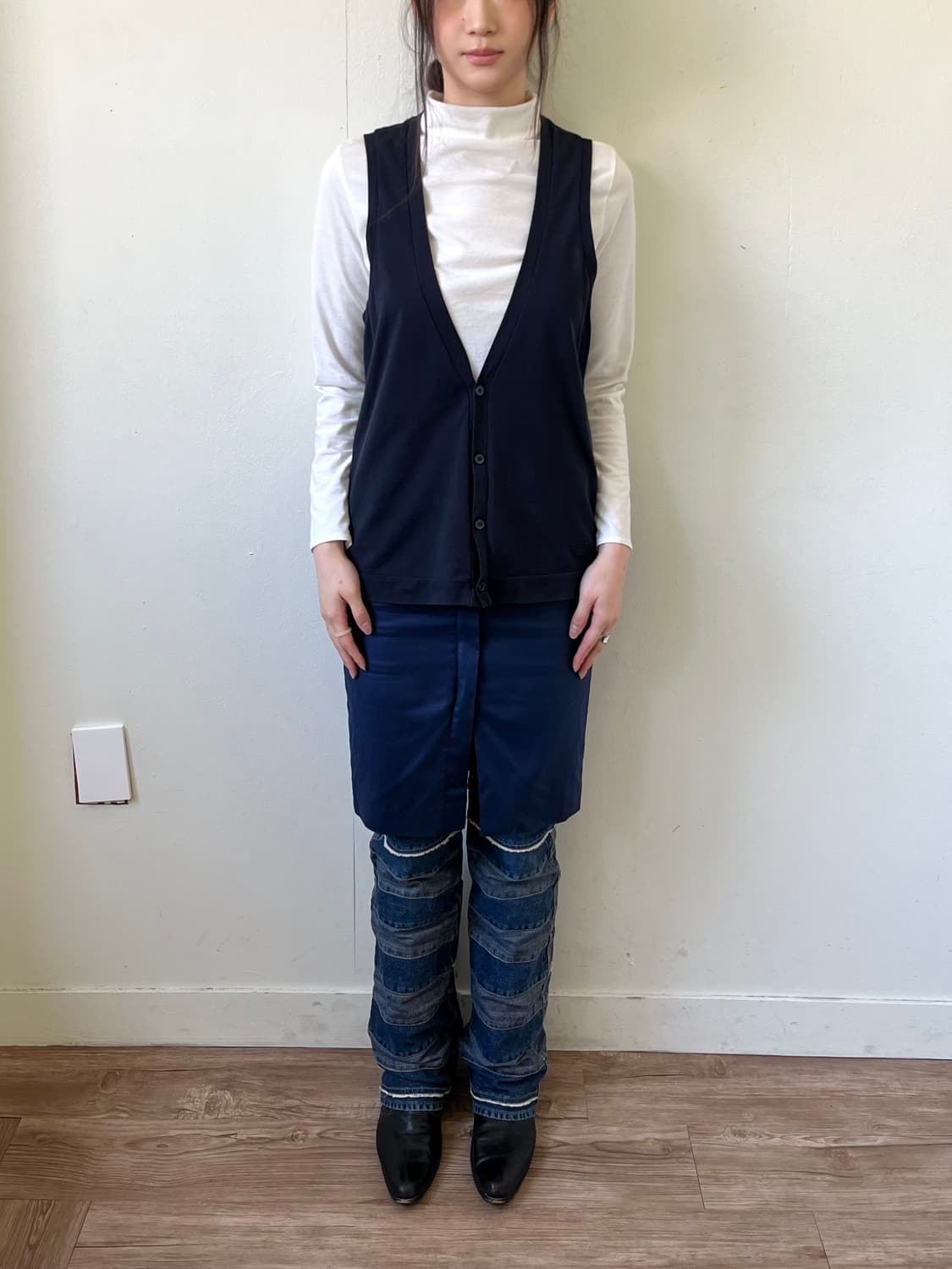 VERSACE 집업 스커트 상품이미지8