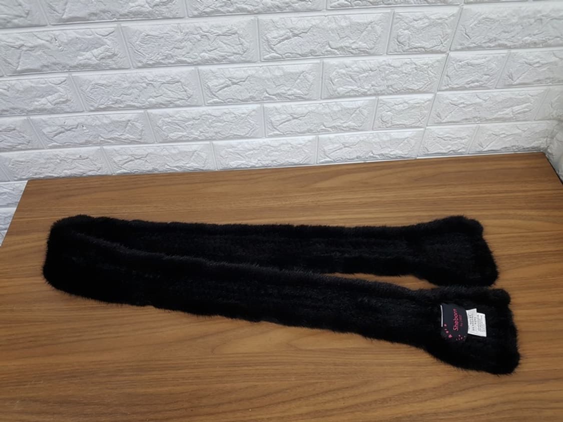 진도 밍크 sheborn 목도리 머플러 (스킨밍크) 상품이미지1