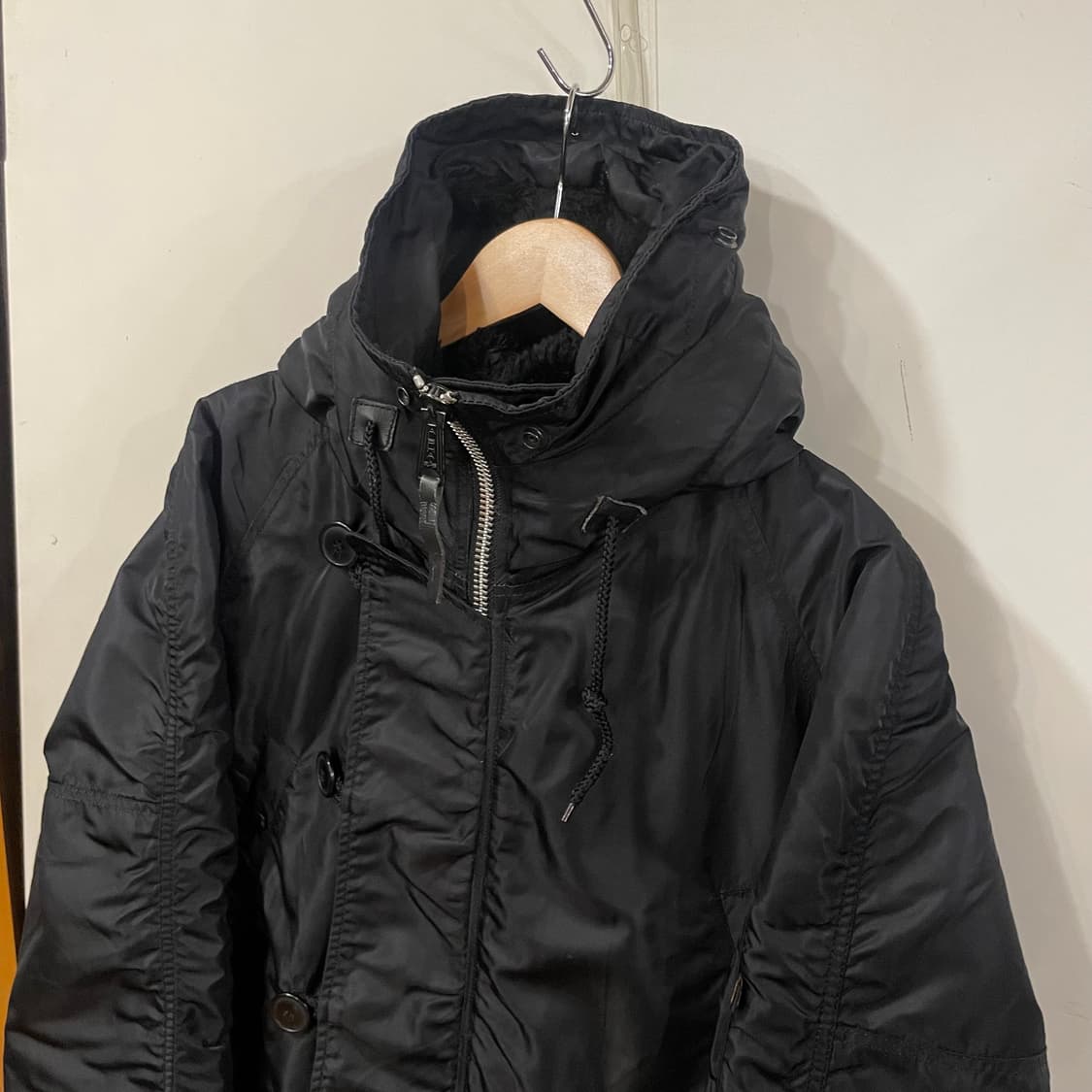 알파인더스트리 리메이크 크롭봄버 M 상품이미지2