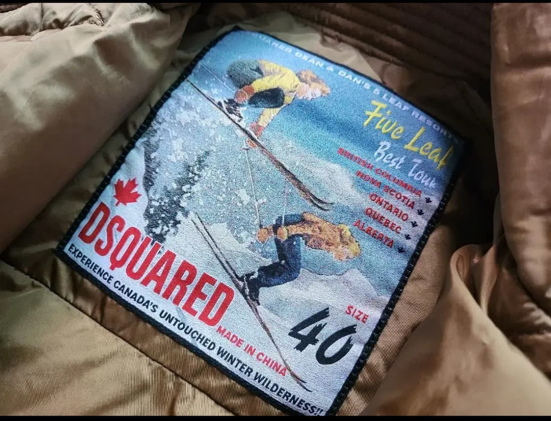 정품 디스퀘어드2 여성용 스키 패딩파카 eu40 상품이미지3