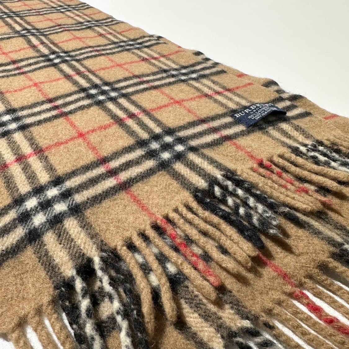 버버리 램스울 노바체크 머플러 목도리 상품이미지4