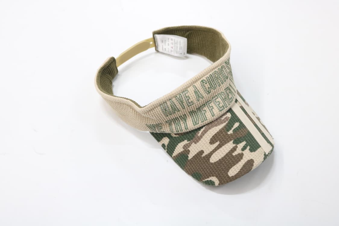 LEMOIR 빈티지 카모플라쥬 와플 썬바이저 상품이미지2