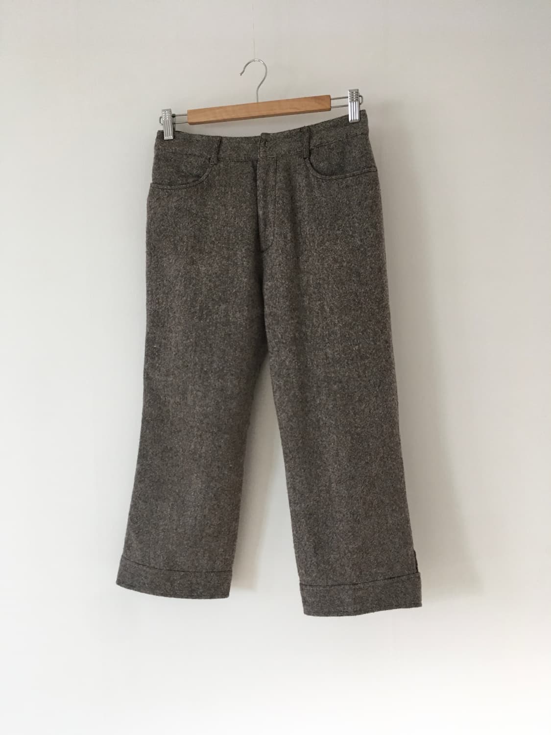 Button ankle wool pants  상품이미지2