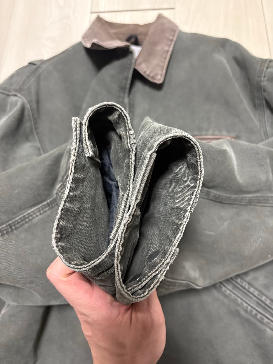 칼하트 j97 모스 그린 XL - 레귤러 상품이미지6