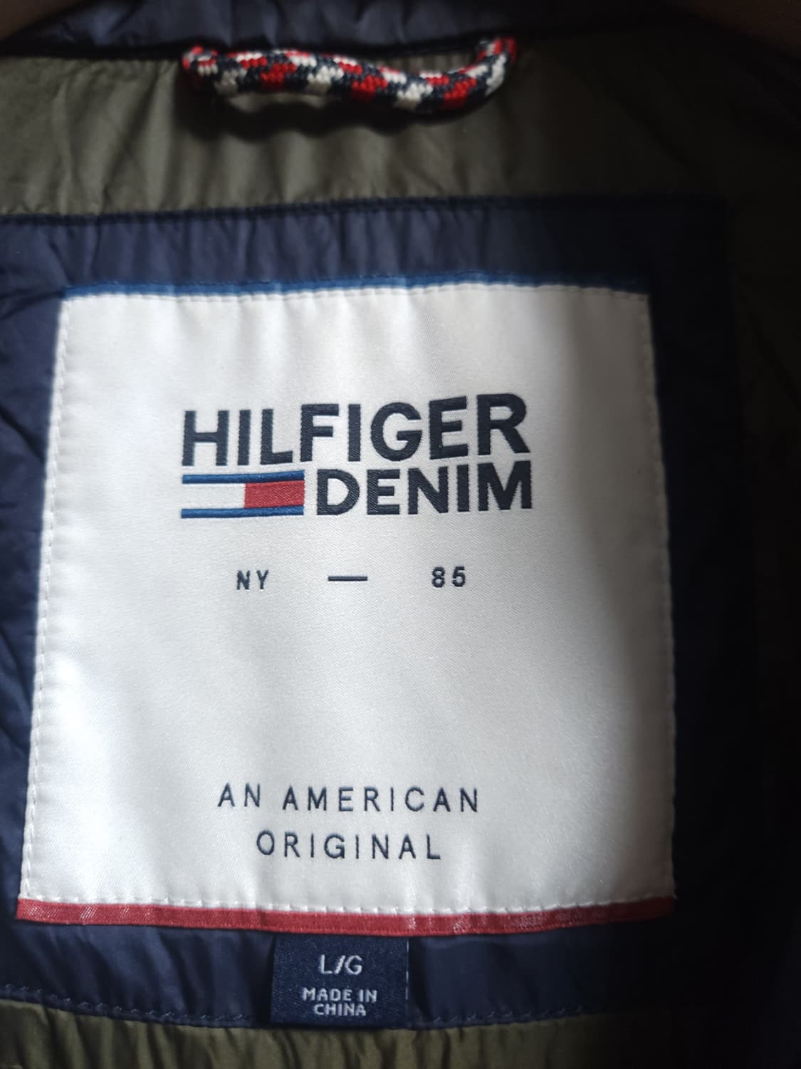 타미힐피거 경량 퀄팅자켓, L 상품이미지3