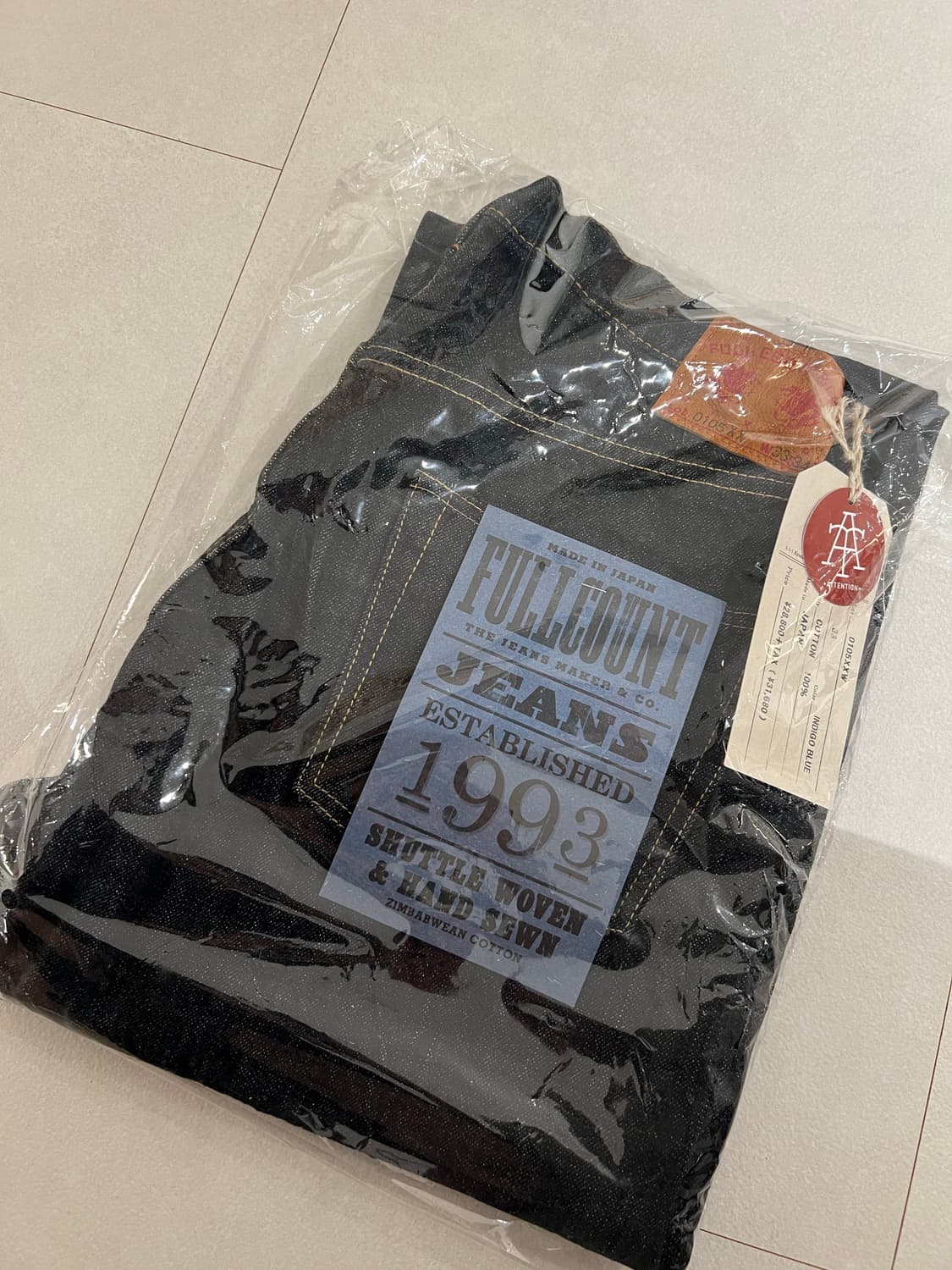 풀카운트 0105xxw 새상품 상품이미지1