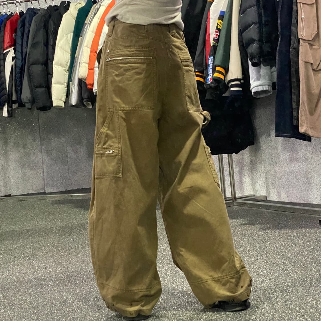 이에이 누맥 카펜터 브라운 데님 팬츠 B3767 상품이미지2