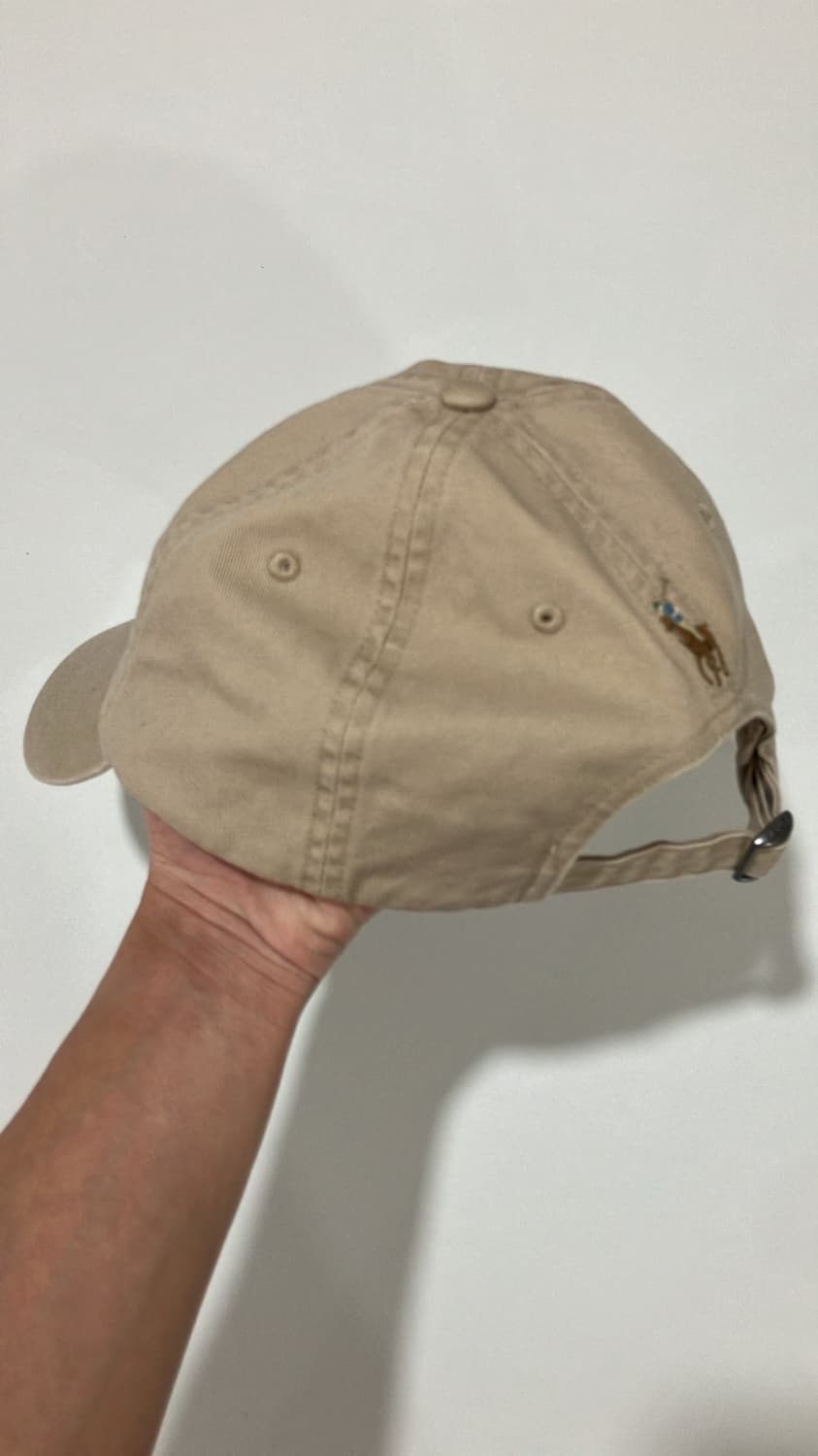 Polo X beams 폴로 빔즈 롱빌캡 베이지 상품이미지7