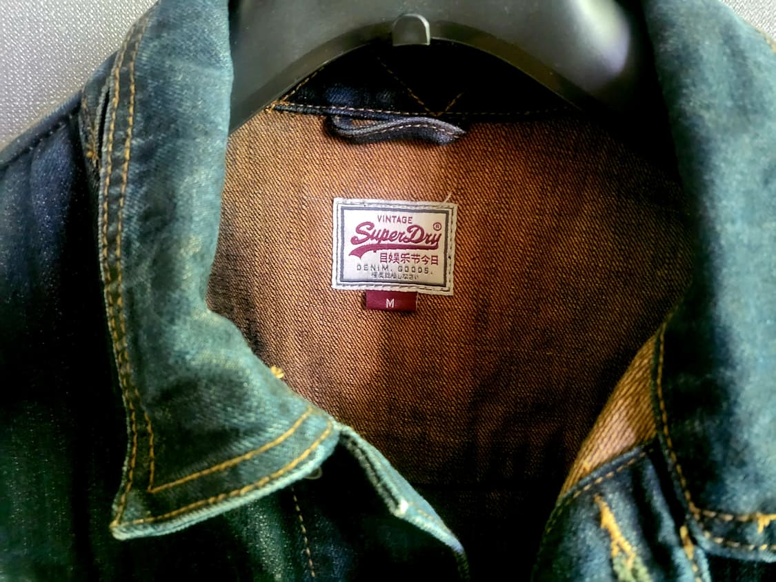 [택달린 새상품] SUPERDRY 수퍼드라이 청자켓 상품이미지7