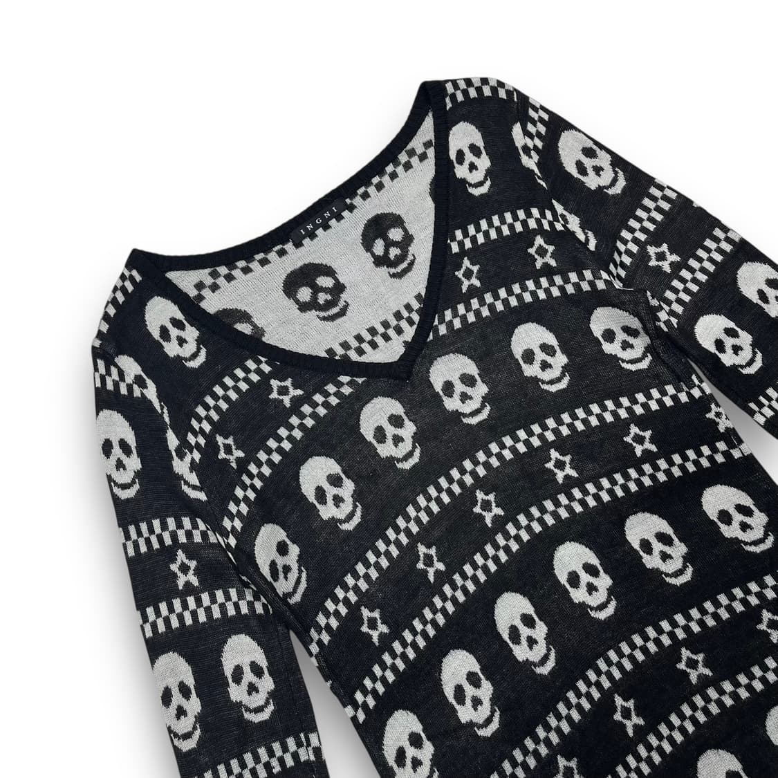 INGNI Skull Star Patterned Knitwear 상품이미지2