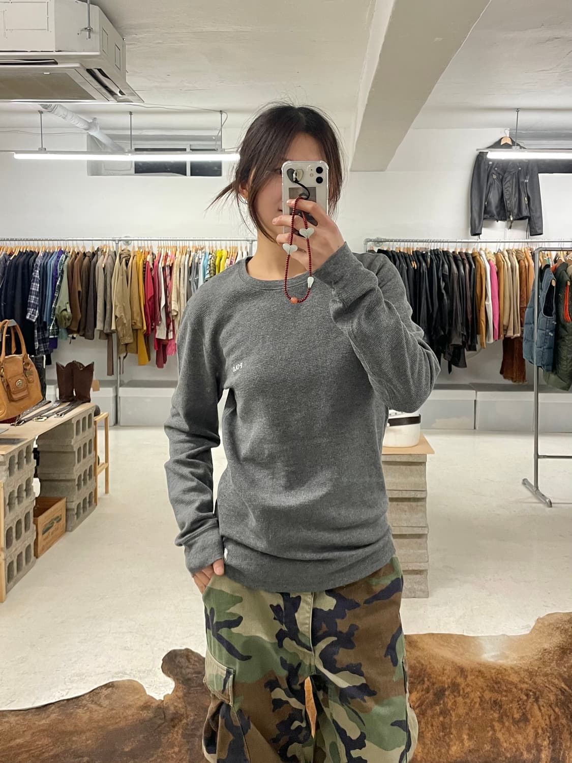 POLO waffle knit t-shirts 폴로 와플 니트 티셔츠 상품이미지8