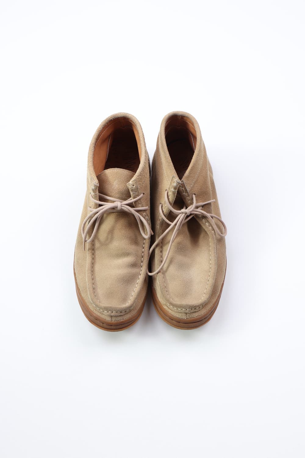  Manebu 미드 스웨이드 부츠 샌드 베이지 상품이미지1