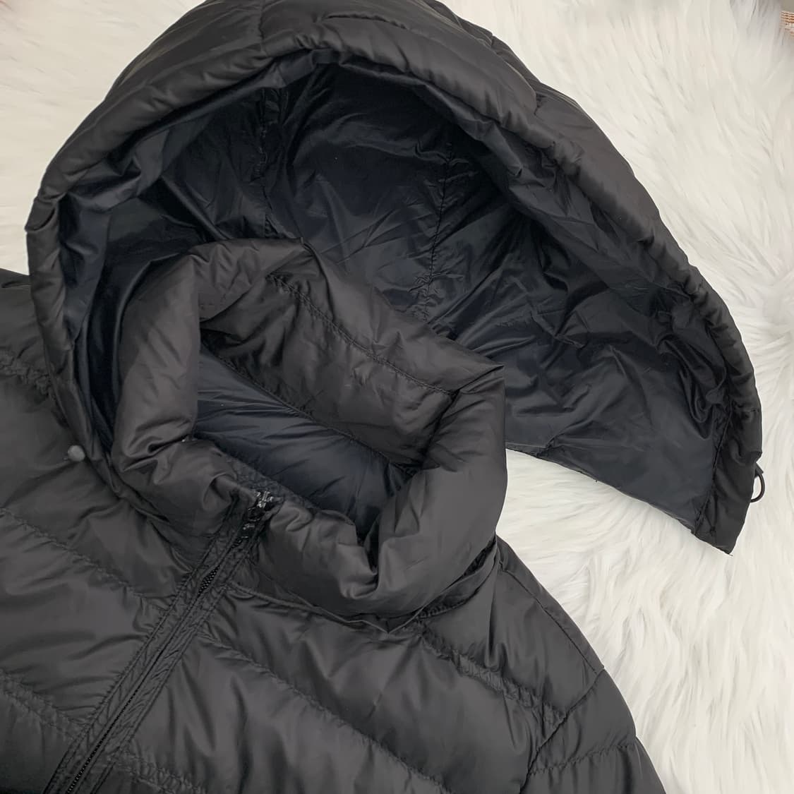일본 빈티지 덕다운 후드 경량 패딩 1748 상품이미지3