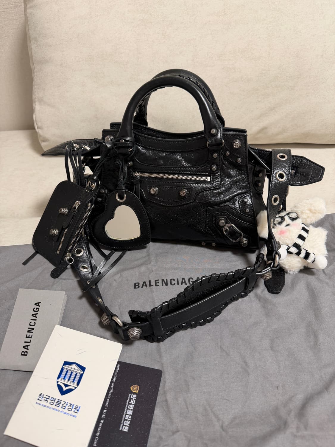 정품 발렌시아가 네오카골 XS 블랙 상품이미지2