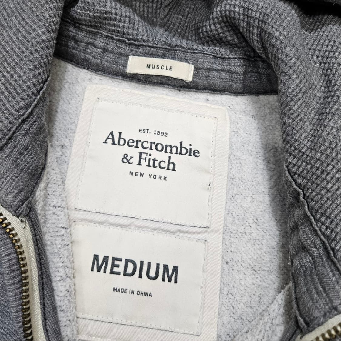 아베크롬비 후드 집업 M 상품이미지5