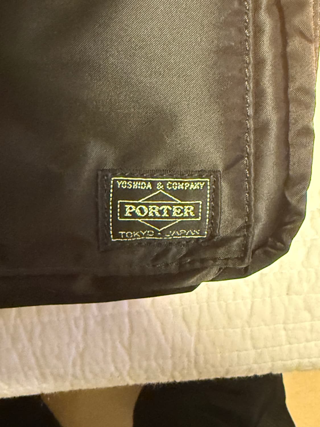 요시다포터 탱커 숄더백 라지 블랙 상품이미지3