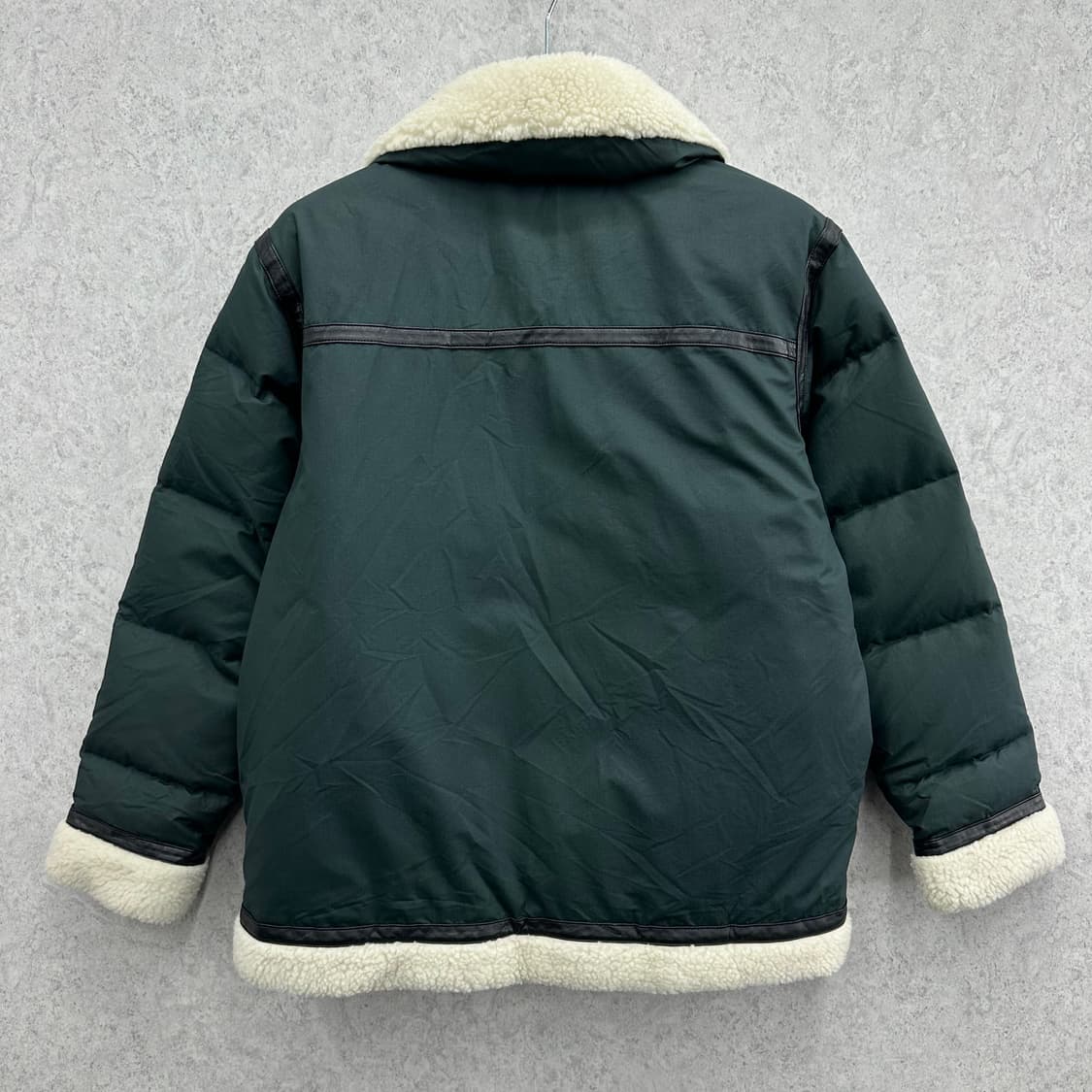 95 빈폴 남자 구스다운 무스탕 패딩 상품이미지2