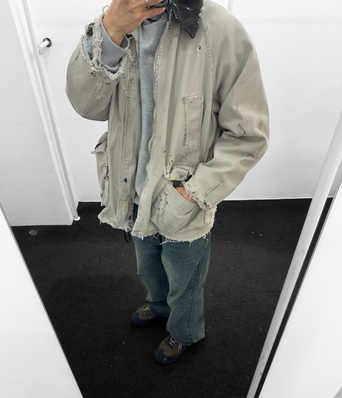 빈티지 워크 자켓 상품이미지10