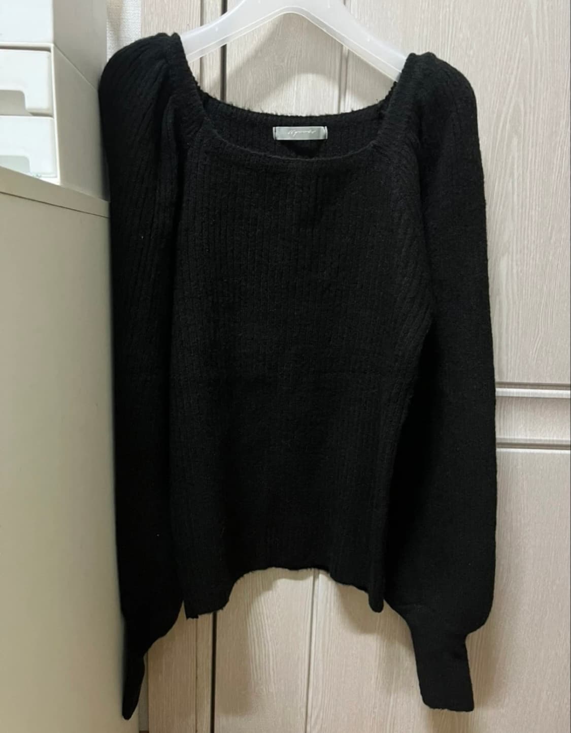 육육걸즈 퓨어 퍼프 스퀘어 니트 상품이미지4