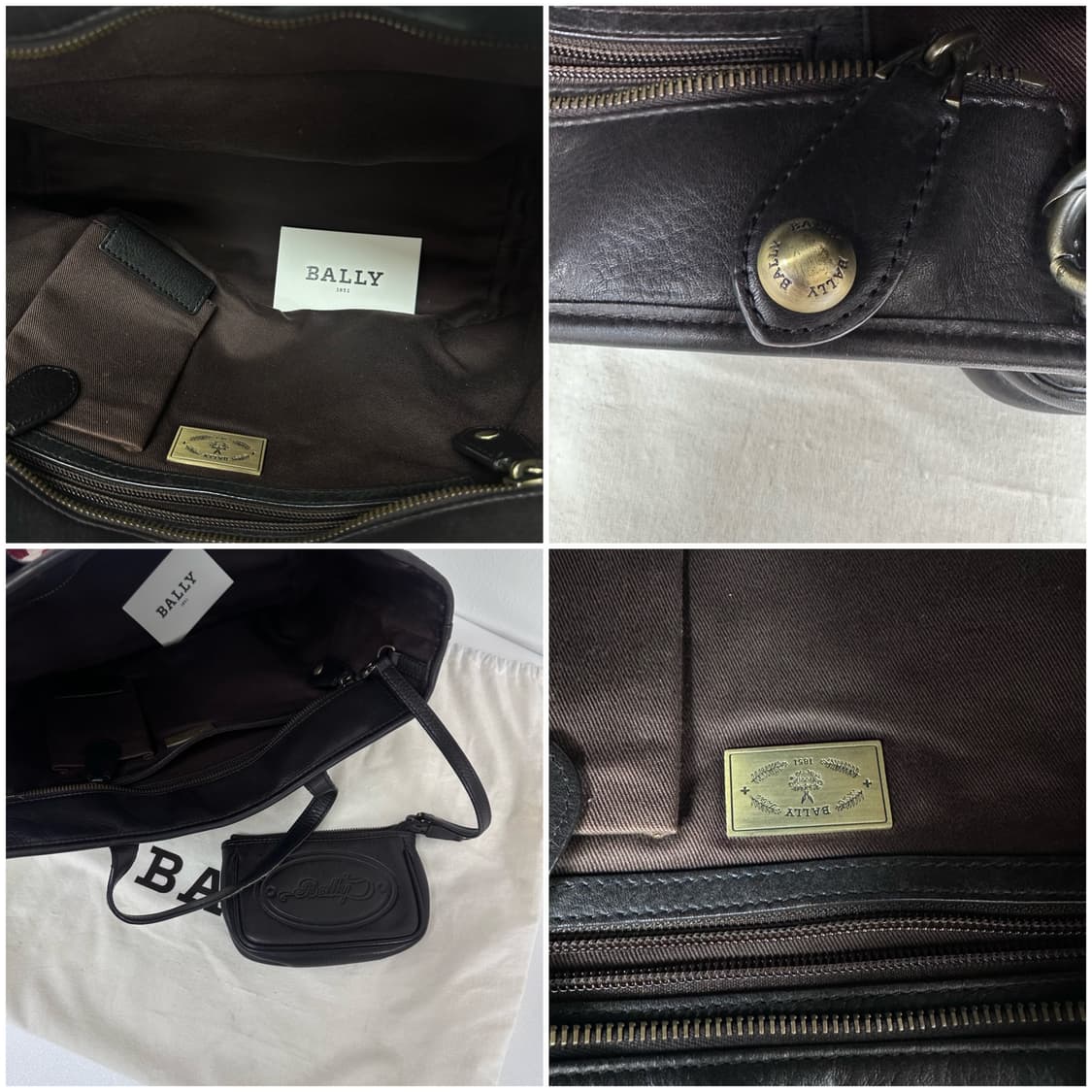 BALLY 발리 가죽 토트백 가방 상품이미지9