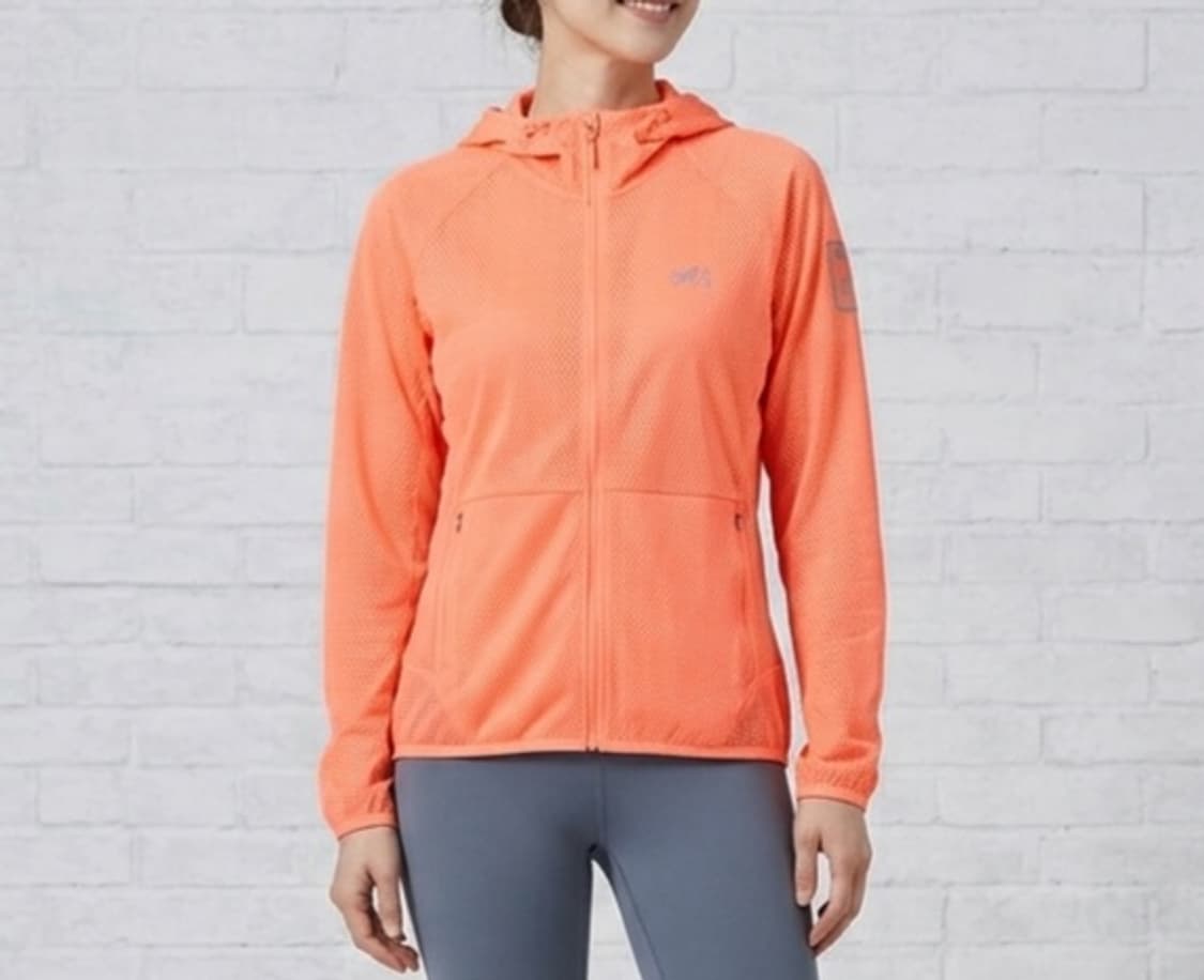 [100]밀레 메쉬 후드 집업 상품이미지1