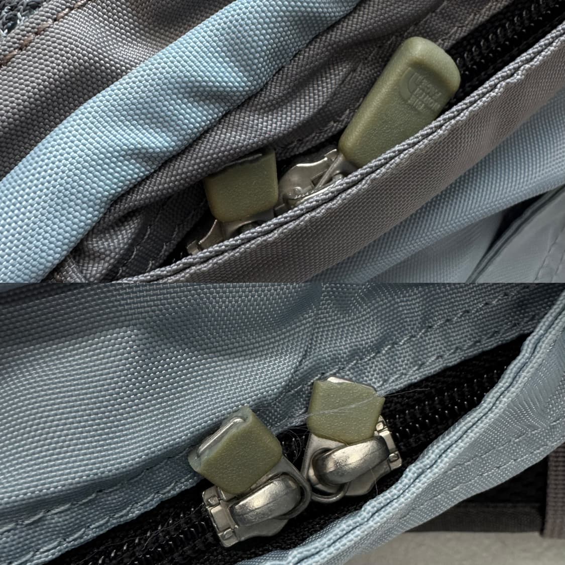 노스페이스 고프코어 하늘색 테크니컬 백팩 상품이미지9