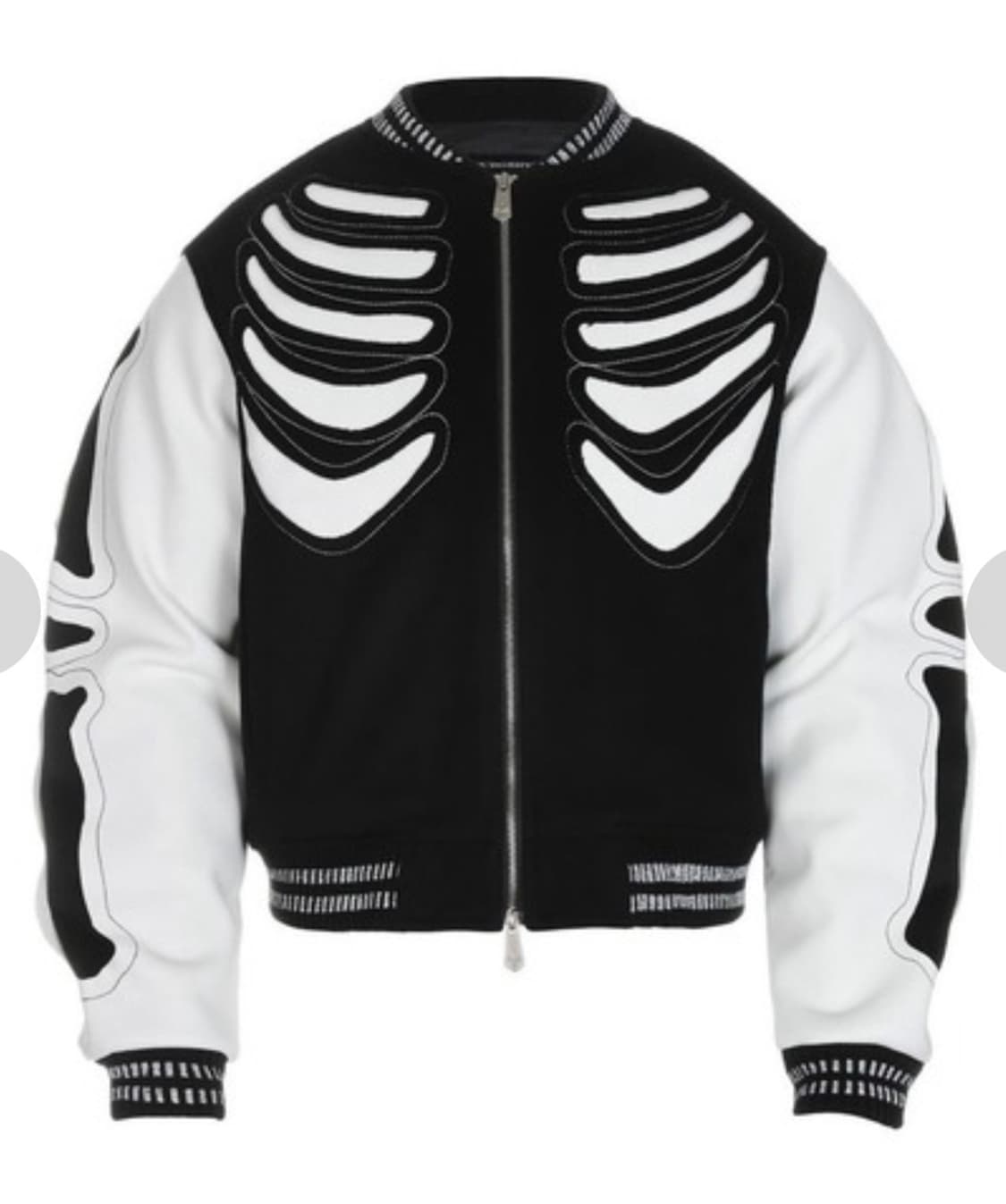 써저리 본 커팅 바시티 자켓 L사이즈(surgery) 상품이미지1