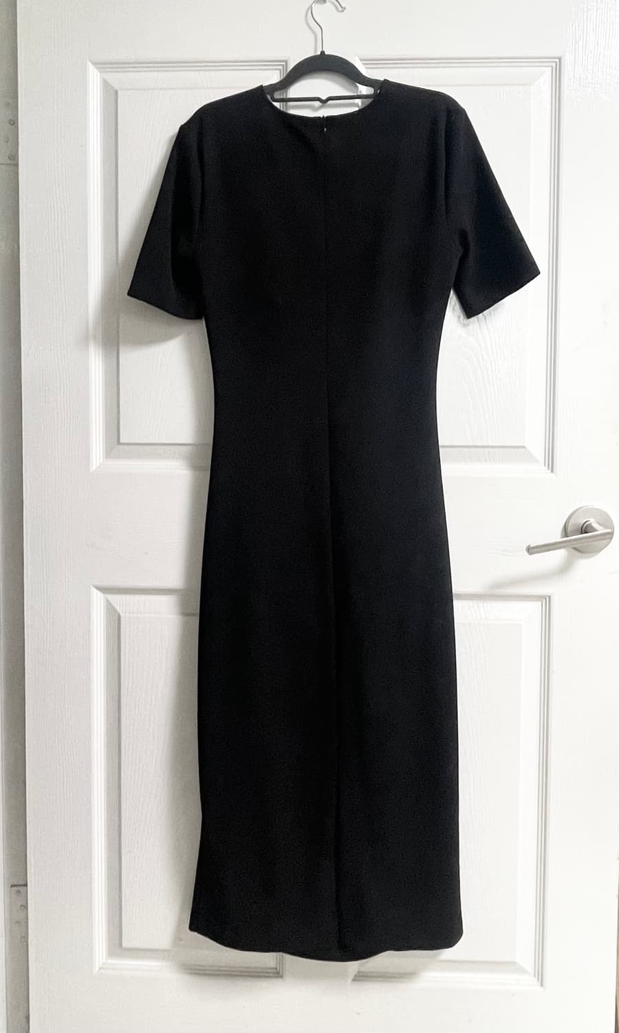 drape shoulder pad dress 상품이미지2