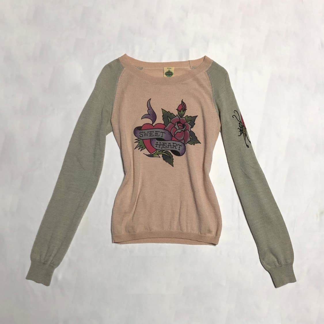 에드하디 니트  핑크 상품이미지1