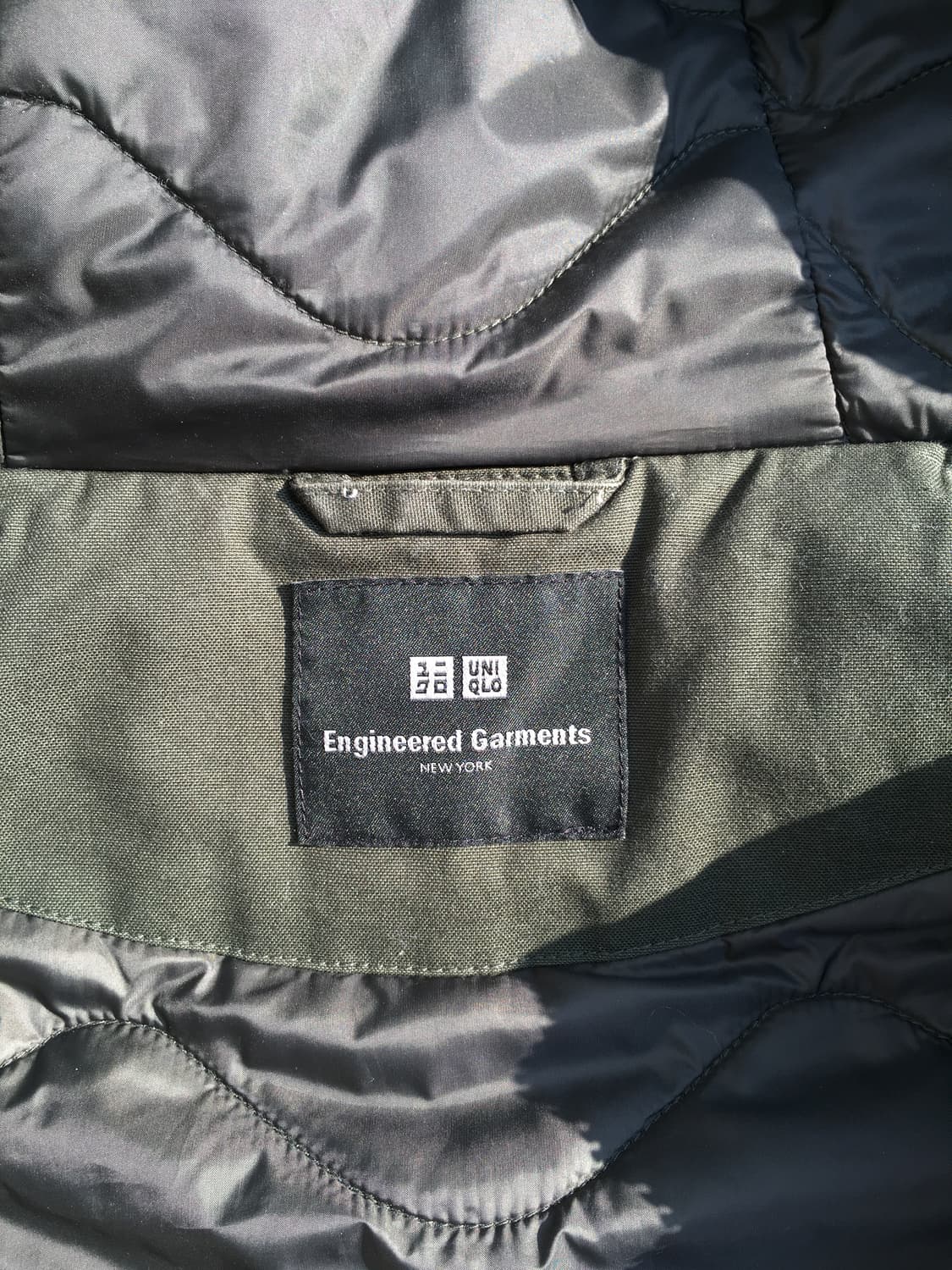 엔지니어드가먼츠 유니클로 퍼프테크 자켓 L 판매합니다. 상품이미지2